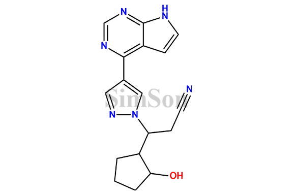 Ruxolitinib M18 metabolite(Mixture of diasteriomers)
