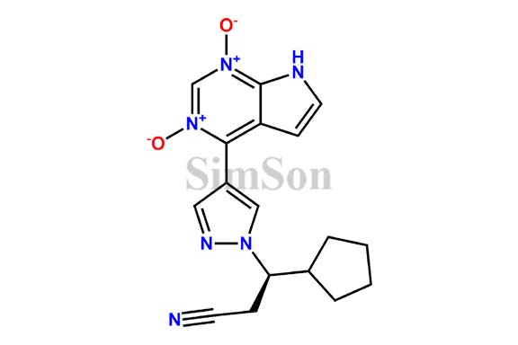 Ruxolitinib Di N-oxide Impurity