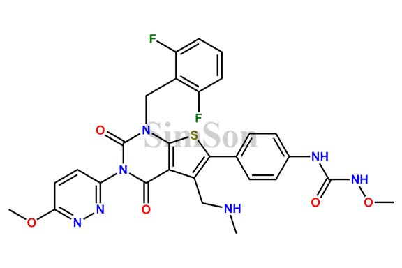 Relugolix Desmethyl impurity