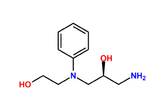(S)-1-amino-3-((2-hydroxyethyl)(phenyl)amino)propan-2-ol
