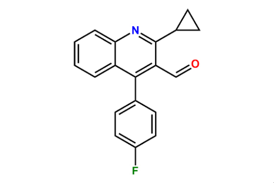 2-Cyclopropyl-4-(4-fluorophenyl)quinoline-3-carbaldehyde