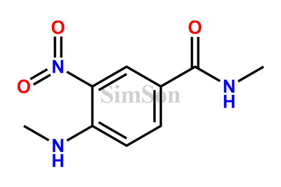 N-methyl-4-(methylamino)-3-nitrobenzamide