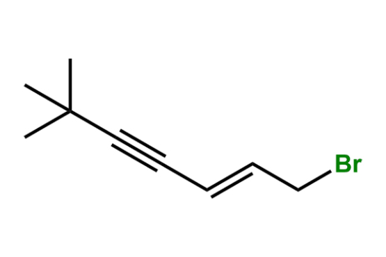 1-Bromo-6,6-dimethyl-2-hepten-4-yne-Mixture Of Cis-Trans Isomers