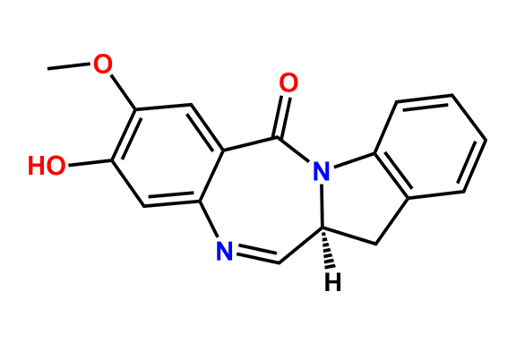 (12as)-12a,13-Dihydro-9-hydroxy-8-methoxy-6H-indolo[2,1-c][1,4]benzodiazepin-6-one