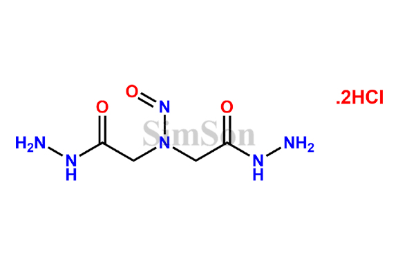 N,N-Bis(2-hydrazinyl-2-oxoethyl)nitrous amide,Dihydrochloride(Mixture Of Isomer)