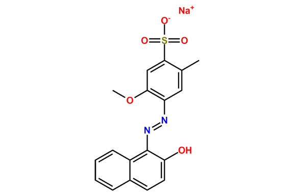 4-((2-hydroxynaphthalenyl)diazenyl)-5-methoxy-2-methylbenzenesulfonate Sodium