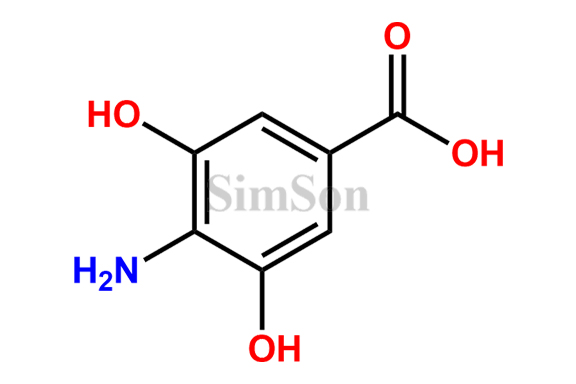 4-Amino-3,5-dihydroxybenzoic acid
