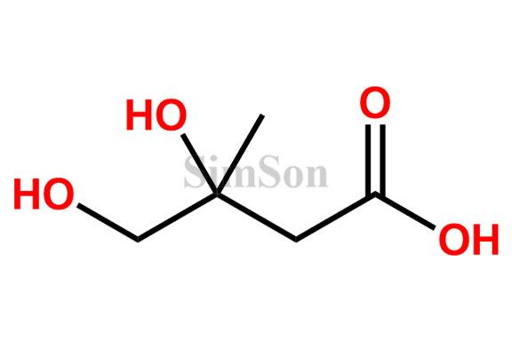 3,4-dihydroxy-3-methylbutanoic acid