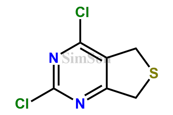 2,4-dichloro-5,7-dihydrothieno[3,4-d]pyrimidine