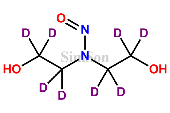N-Nitrosobis(2-hydroxyethyl)-D8-amine