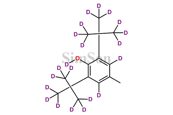 Butylhydroxytoluene D21