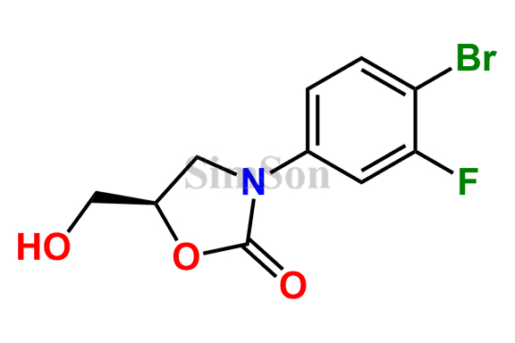 (5R)-3-(4-Bromo-3-fluorophenyl)-5-(hydroxymethyl)-2-oxazolidinone
