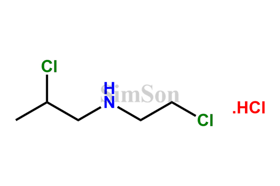 (2-chloroethyl)(2-chloropropyl)amine hydrochloride
