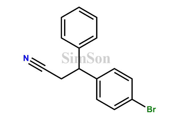 3-(4-bromophenyl)-3-phenylpropanenitrile 