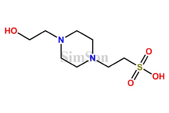 2-(4-(2-Hydroxyethyl)piperazin-1-yl)ethanesulfonic acid