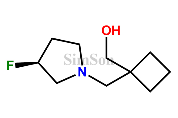 Cyclobutanemethanol,1-[[(3S)-3-fluoro-1-pyrrolidinyl]methyl]