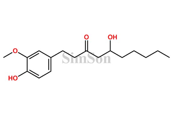 3-Decanone,5-hydroxy-1-(4-hydroxy-3-methoxyphenyl)