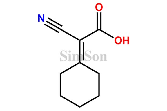 2-Cyano-2-cyclohexylideneacetic Acid