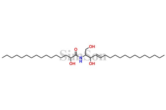 (E)-N-(1,3-dihydroxyoctadec-4-en-2-yl)-2-hydroxyhexadecanamide