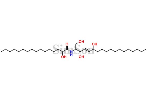 (E)-2-hydroxy-N-(1,3,6-trihydroxyoctadec-4-en-2-yl)hexadecanamide