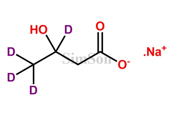 rac 3-Hydroxybutyric Acid-D4 Sodium Salt