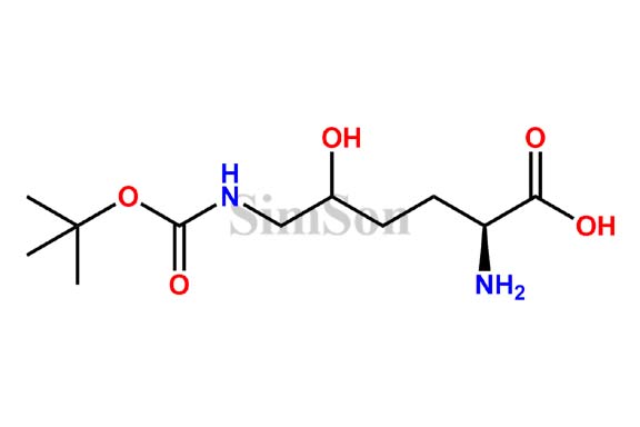 H-DL-delta-Hydroxy-DL-Lys(Boc)-OH
