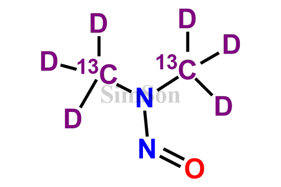 N-Nitrosodimethylamine-13C2-D6