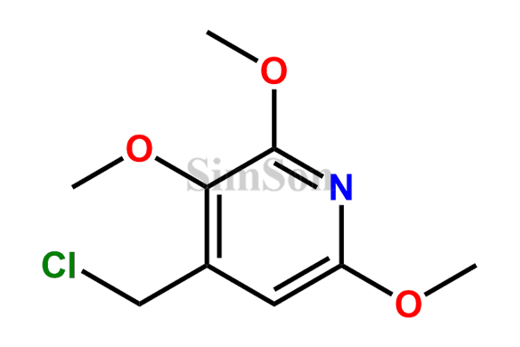 [4-(chloromethyl)-2,3,6-trimethoxypyridine]