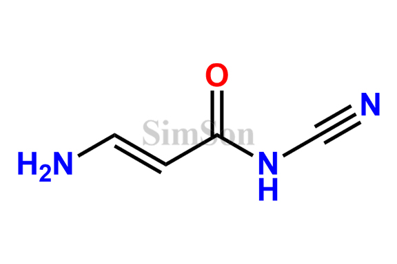 (E)-3-amino-N-cyanoacrylamide