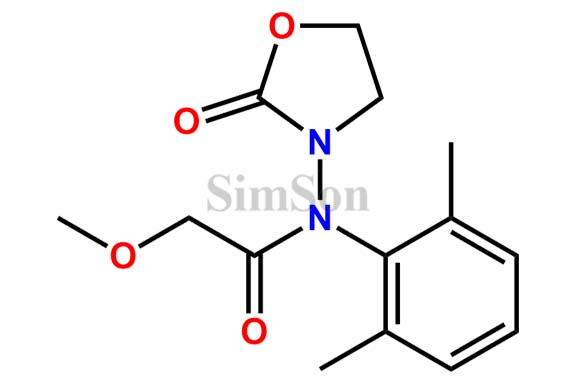 N-(2,6-dimethylphenyl)-2-methoxy-N-(2-oxooxazolidin-3-yl)acetamide