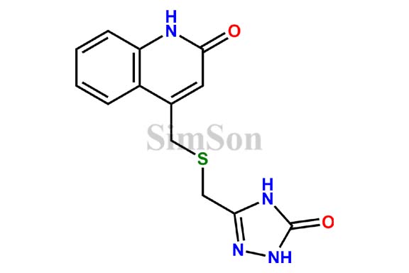 4-({[(5-oxo-4,5-dihydro-1H-1,2,4-triazol-3-yl)methyl]thio}methyl)quinolin-2(1H)-one