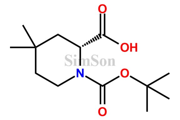 (R)-1-(Tert-ButoxyCarbonyl)-4,4-Dimethylpiperidine-2-Carboxylic Acid