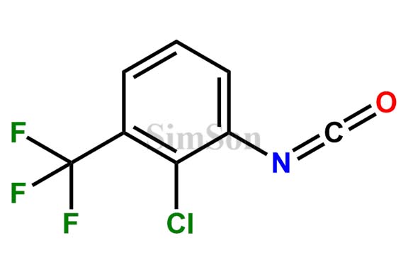 2-chloro-1-isocyanato-3-(trifluoromethyl)benzene