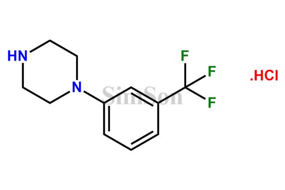 1-[(3-trifluoromethyl)phenyl]-piperazine hydrochloride