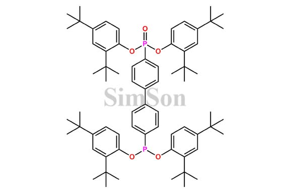bis(2,4-di-tert-butylphenyl)4`-[bis(2,4-di-tert-butylphenoxy)phosphanyl]([1,1`-biphenyl]-4-yl)phosphonate