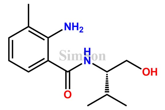 (S)-2-amino-N-(1-hydroxy-3-methylbutan-2- yl)-3-methylbenzamide