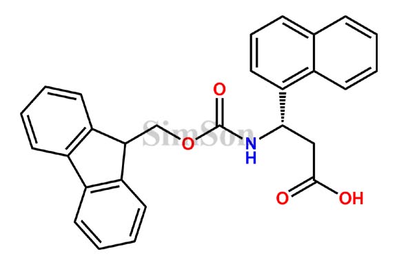 (S)-3-((((9H-Fluoren-9-yl)methoxy)carbonyl)amino)-3-(naphthalen-1-yl)propanoic acid