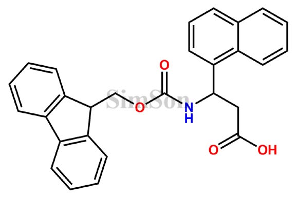 3-((((9H-Fluoren-9-yl)methoxy)carbonyl)amino)-3-(naphthalen-1-yl)propanoic acid