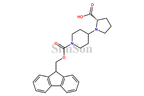 (S)-1-(1-(((9H-Fluoren-9-yl)methoxy)carbonyl)piperidin-4-yl)pyrrolidine-2-carboxylic acid