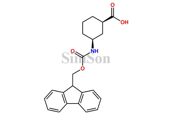 (1R,3S)-3-((((9H-Fluoren-9-yl)methoxy)carbonyl)amino)cyclohexanecarboxylic acid