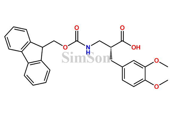 (R)-3-((((9H-Fluoren-9-yl)methoxy)carbonyl)amino)-2-(3,4-dimethoxybenzyl)propanoic acid