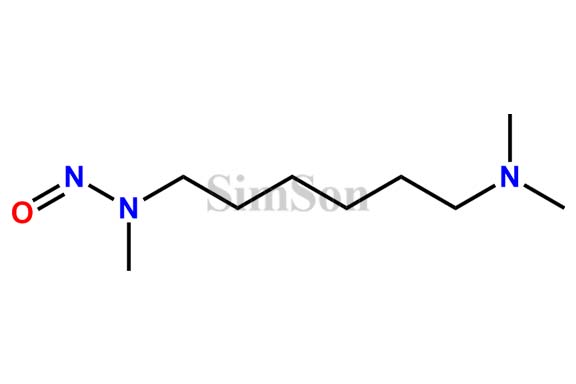 N-(6-(dimethylamino)hexyl)-N-methylnitrous amide