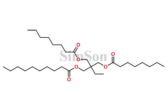 2,2-Bis[[(1-oxooctyl)oxy]methyl]butyl decanoate