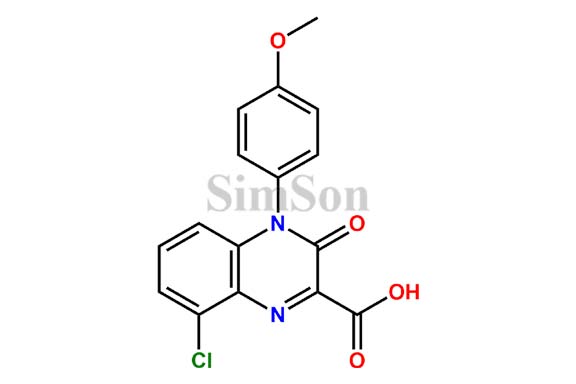 8-Chloro-4-(4-methoxyphenyl)-3-oxo-3,4-dihydroquinoxaline-2-carboxylic acid