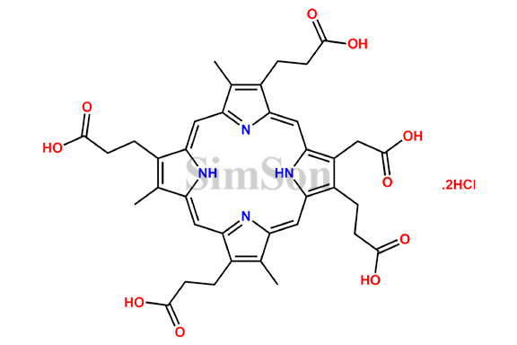 Pentacarboxylporphyrin I Dihydrochloride