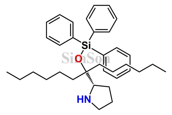 (2S)-2-[Dihexyl[(triphenylsilyl)oxy]methyl]pyrrolidine