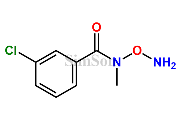 N-(aminooxy)-3-chloro-N-methylbenzamide