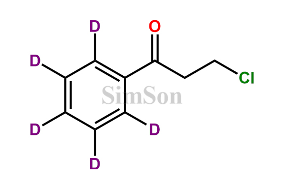 Propiophenone-2`,3`,4`,5`,6`-d5,3-chloro