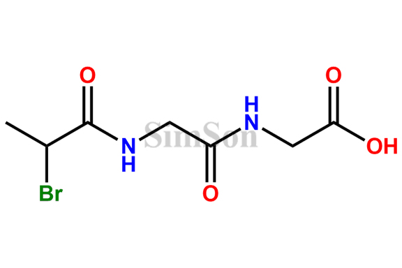 2-(2-(2-bromopropanamido)acetamido)acetic acid