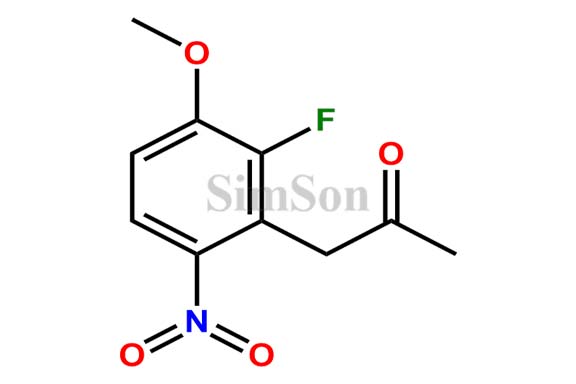 1-(2-Fluoro-3-methoxy-6-nitrophenyl)-2-propanone